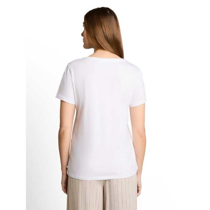 Tom Tailor Damesmode T-shirt met print 1050919 Wit